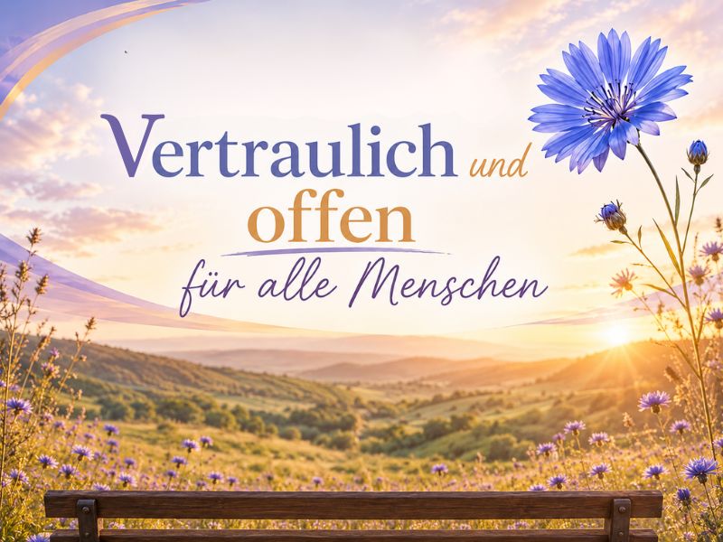 flyer - vertraulich und offen für alle menschen